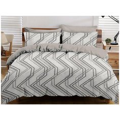 КПБ Cleo сатин набивной "Satin Lux" двуспальный 175*215*1 200*220*1 70*70*2 20/558-SL