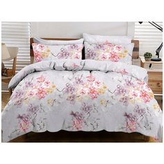 КПБ Cleo сатин набивной "Satin Lux" евро 200*220*1 220*240*1 50*70*2 70*70*2 31/553-SL