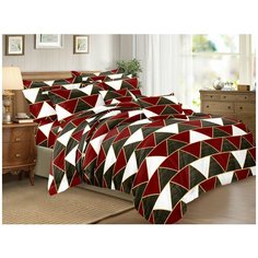 КПБ Cleo полисатин "Art Color" двуспальный 175*215*1 200*220*1(±5) 70*70*2(±2) 20/032-AC