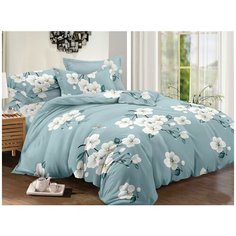 КПБ Cleo полисатин "Art Color" семейный 145*215*2 220*240*1(±5) 50*70*2(±2) 70*70*2(±2) 41/050-AC