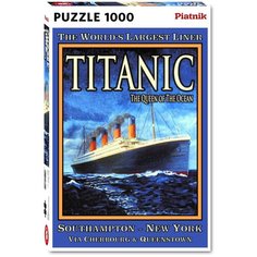 Пазлы Титаник, 1000 элементов Piatnik