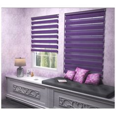 Рулонная штора LM DECOR "Грация" 15 (день/ночь), 85х160см.