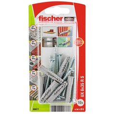 Дюбель универсальный UX 6X35 с шурупом 4,5х45 (блистер 10 шт.) Fischer