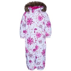 Комбинезон для малышей KEIRA 31920030-94220, Huppa, Размер 92, Цвет 94220-белый со снежинками