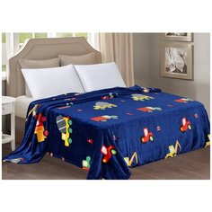 Плед "Автопарк", велсофт (90х120) Текс Дизайн