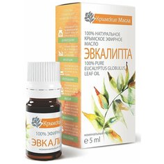 Крымские масла / Эфирное масло эвкалипта, 5мл