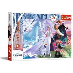 Пазлы Trefl Волшебный мир сестер / Disney Frozen 2, 200 элементов