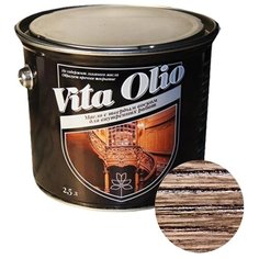Масло-воск Живая краска VITA OLIO для внутренних работ с твердым воском, венге, 2.5 л