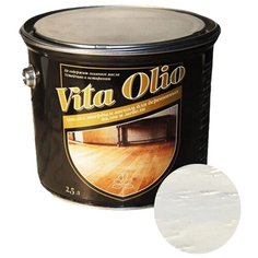 Масло-воск Живая краска VITA OLIO для паркета, лестниц и мебели, бук, 2.5 л