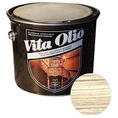 Масло-воск Живая краска VITA OLIO для внутренних работ с твердым воском, прозрачный, 5 л