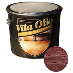 Масло-воск Живая краска VITA OLIO для паркета, лестниц и мебели, махагон, 10 л
