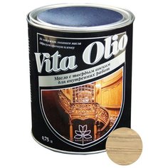 Масло-воск Живая краска VITA OLIO для внутренних работ с твердым воском, сосна, 0.75 л