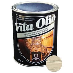Масло-воск Живая краска VITA OLIO для внутренних работ с твердым воском, дуб обыкновенный, 0.75 л