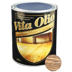 Масло-воск Живая краска VITA OLIO для паркета, лестниц и мебели, каштан, 0.75 л