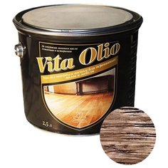 Масло-воск Живая краска VITA OLIO для паркета, лестниц и мебели, венге, 2.5 л