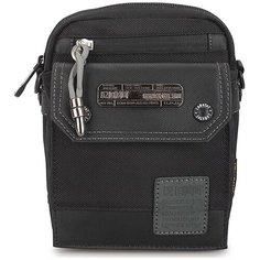 Мужская сумка на ремень «Сол Small» M1386 Black Le Ki Ko