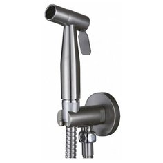 Гигиенический набор (лейка + шланг) Kaiser SH-348 Silver с клапаном