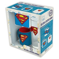 Подарочный набор DC Comics: Superman (кружка + стакан + подставка) Ab Ystyle