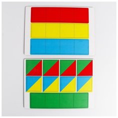 Головоломка Лесная мастерская "Собери по образцу, Крокодил" (5698323)