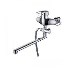 KAISER City 20455 Chrome Смеситель для ванны, Излив 400мм, хром