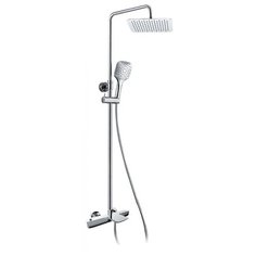 KAISER Cezar 05282 Chrome Душевая система с термостатом, хром