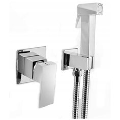 KAISER Sonat 34377 Chrome Смеситель скрытого монтажа с гигиеническим душем, хром