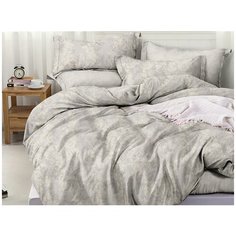 КПБ Cleo сатин набивной "Satin Lux" двуспальный 175*215*1 200*220*1(±5) 70*70*2(±2), 20/583-SL