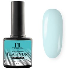 Гель-лак для ногтей TNL Professional Platinum, 10 мл, 07 нежно-бирюзовый