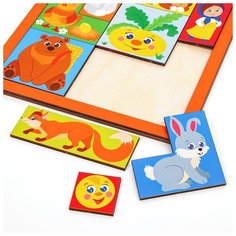 Головоломка Лесная мастерская Тетрис для малышей, "Сказки" (4276338)