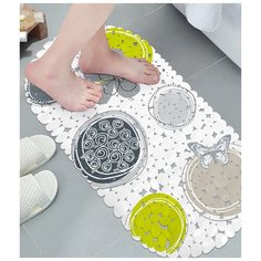 Коврик для ванной Sanitaryware 106, размер 69х35см, ПВХ.