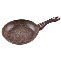 Сковорода BK-7970 22 см DARK CHOCOLATE с мраморным покрытием. Bekker