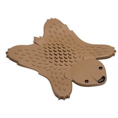 Подставка под горячее Grizzly коричневая Ototo