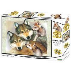 Пазл Prime 3D Волчья гармония 500 элементов