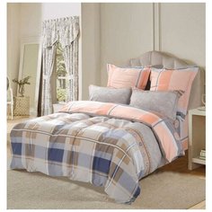 Постельное белье из печатного сатина САЙЛИД B-205-4 семейное