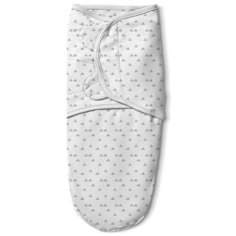 Конверт на липучке Summer Infant Swaddleme Luxe With Easy Change, размер S/M, серые треугольники 58236