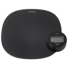Цифровые кухонные весы, Brabantia, темно-серый, 122880