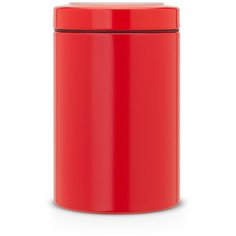 484049 Контейнер с прозрачной крышкой 1,4л, красный Brabantia