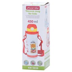 Термос для детей 450мл из нержавеющей стали Kamille