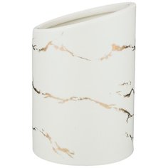 Подставка для столовых приборов коллекция золотой мрамор цвет: WHITE 10, 8*16 см Lefard 412-154