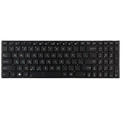 Клавиатура для ноутбука Asus K56, K56C, K550D Series. Плоский Enter. Черная, без рамки. PN: MP-12F53US-5283W. Top On