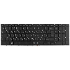 Клавиатура для ноутбука Toshiba Satellite P50, P55 Series. Г-образный Enter. Черная, без рамки. С подсветкой. PN: 9Z.N7TSV.021, 0KN0-C35RU11. Top On