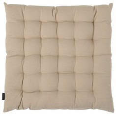 Подушка на стул из хлопка бежевого цвета из коллекции Essential, 40х40 см Tkano