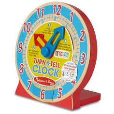 Развивающая игра Melissa & Doug Часы с карточками-заданиями