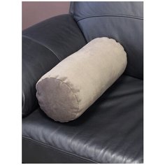 Подушка декоративная MATEX ВАЛИК ELEPHANT кофейный, 39х19см.,чехол не съемный, (дом, дача), мебельная ткань Матекс