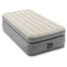 Кровать надувная INTEX 64162 DURA-BEAM PRIME COMFORT ELEVATED, со встроенным насосом 220В, 99x191x51 см