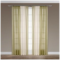 СОРРЕНТО Тюль на шт.ленте 300х280,1пр.,плстр. Daily by T