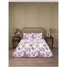 Мариса фиол КПБ 145Х200/160х220/50Х70-2, 4 пр, хл/сат. Estia