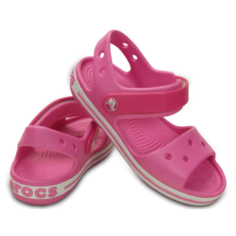 Сандалии Crocs Crocband Sandal размер 34-35(J3), Candy Pink/Party Pink