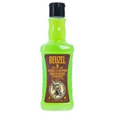 REUZEL Scrub Shampoo - Шампунь-скраб для глубокой очистки волос и кожи головы, 350 мл