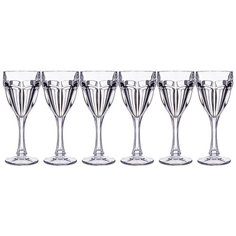 Набор бокалов CRYSTALITE для вина из 6 шт. safari 290 мл h = 19 см (669-274)